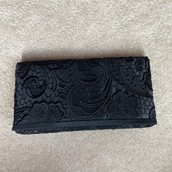 Accessorize Handbags - Black Accessorize lace clutch